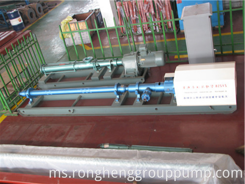 Horizontal pressurized multistage centrifugal pump